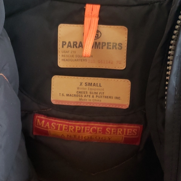 Black Parajumper Gobi winter coat ❄ - Picture 4 of 4